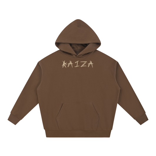 Raiza Messy Cross Heavyweight Hoodie