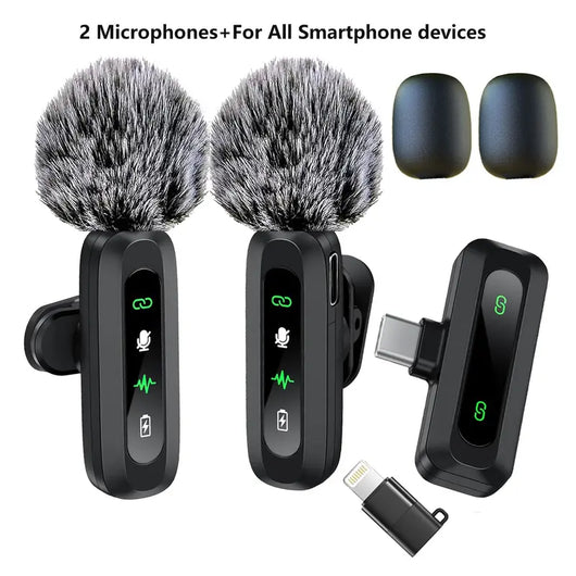 The 2 in 1 Creator Wireless Microphone Kit ™️