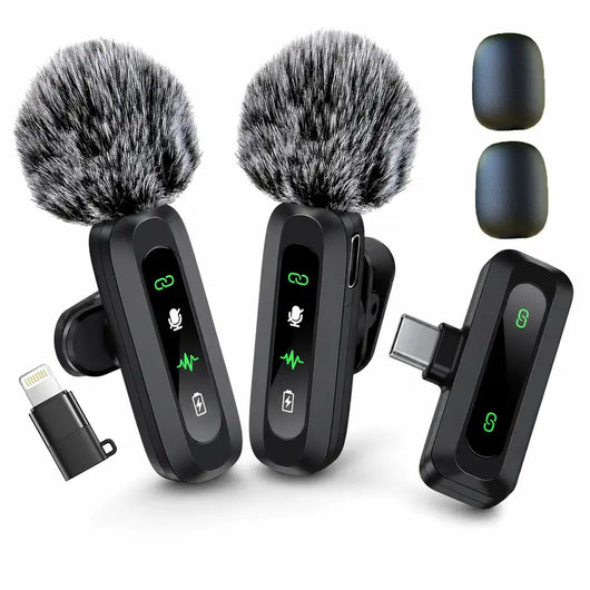 The 2 in 1 Creator Wireless Microphone Kit ™️