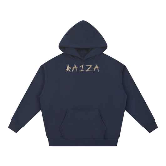 Raiza Messy Cross Heavyweight Hoodie