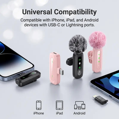 The 2 in 1 Creator Wireless Microphone Kit ™️