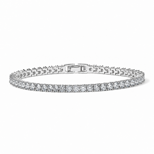 3mm Cubic Classic Tennis Bracelet