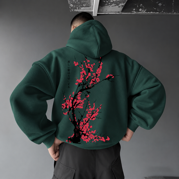 Floral Print Hoodie product photo