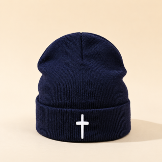Lowkey Jesus Cross Beanies