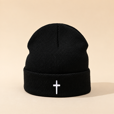 Lowkey Jesus Cross Beanies