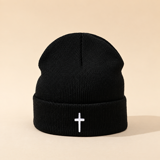 Lowkey Jesus Cross Beanies