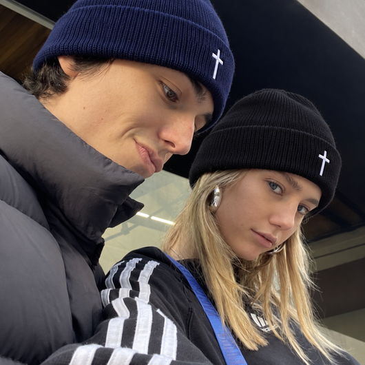 Lowkey Jesus Cross Beanies