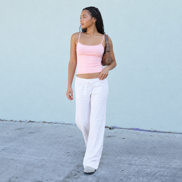 The Everyday Comfy Striped Baggy Sweats