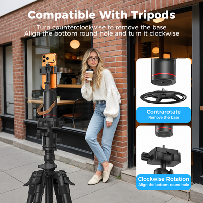 Raiza SoloShot Pro - AI Face Tracking Tripod