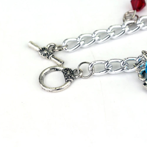 Supernatural Inspired Bracelets for Women Dean Winchester Jewelry Charms Pendants Bangles Bracelet Gothic Chain Wristbands