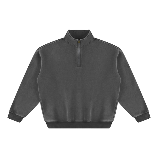 Raiza Bear Vintage Wash Fleece Sweatshirt