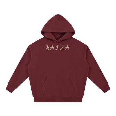 Raiza Messy Cross Heavyweight Hoodie