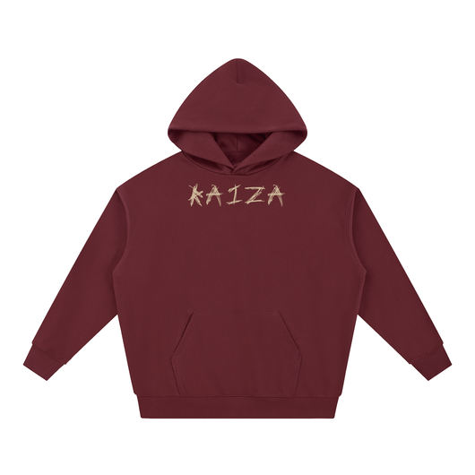 Raiza Messy Cross Heavyweight Hoodie