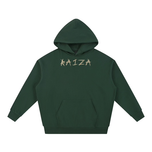 Raiza Messy Cross Heavyweight Hoodie