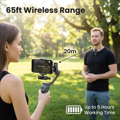 The 2 in 1 Creator Wireless Microphone Kit ™️