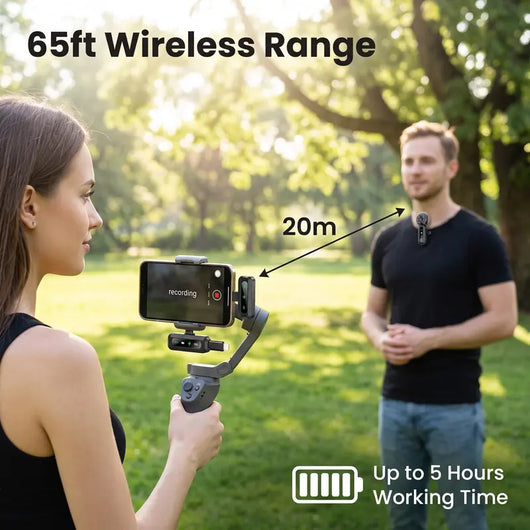 The 2 in 1 Creator Wireless Microphone Kit ™️
